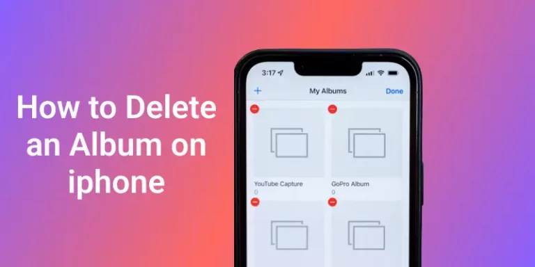 How to Delete an Album on iphone