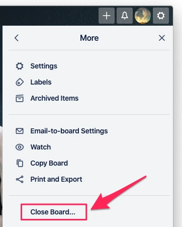 How To Delete Boards In Trello